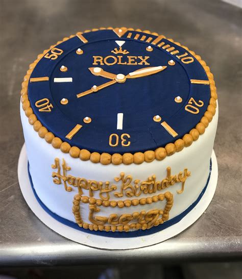 rolex watch cake images|Rolex birthday cake caker street.